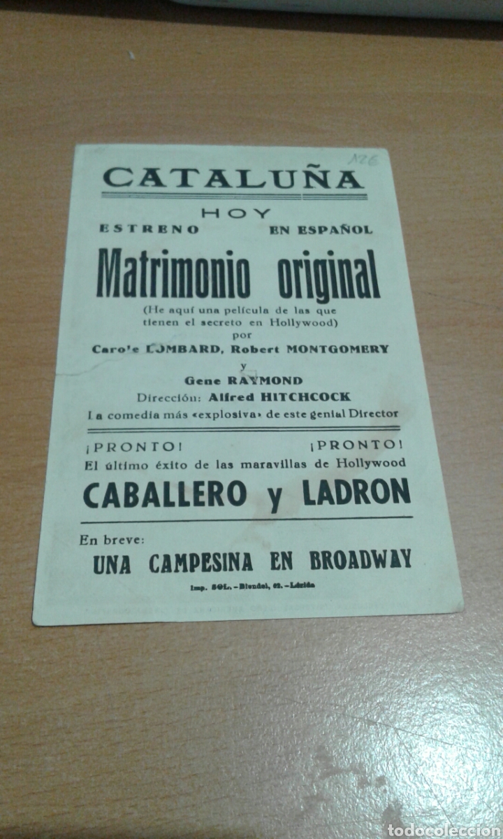 Cine: Matrimonio original con publicidad - Foto 2