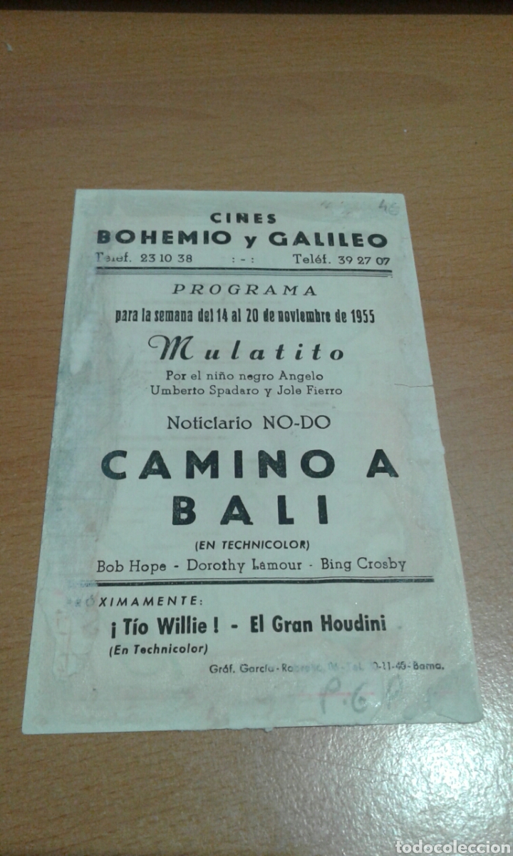 Cine: Camino a bali con publicidad - Foto 2