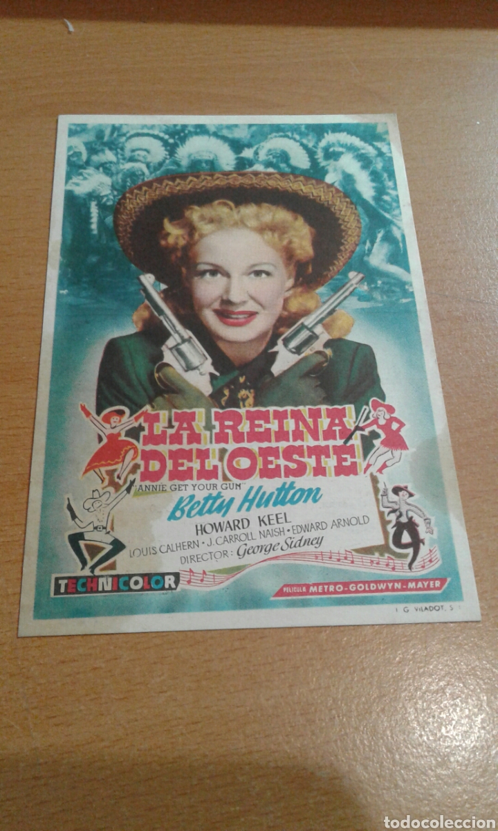Cine: La reina del oeste con publicidad - Foto 1