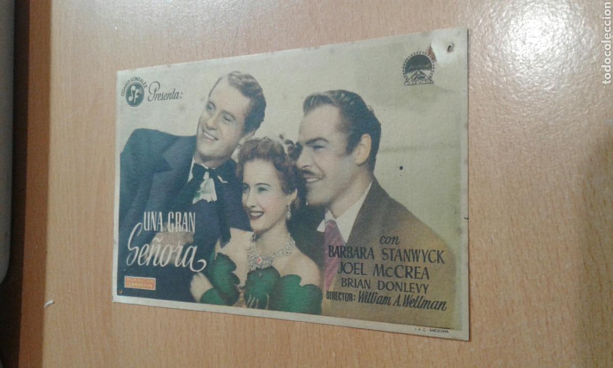 Cine: Una gran se&ntilde;ora con publicidad - Foto 1