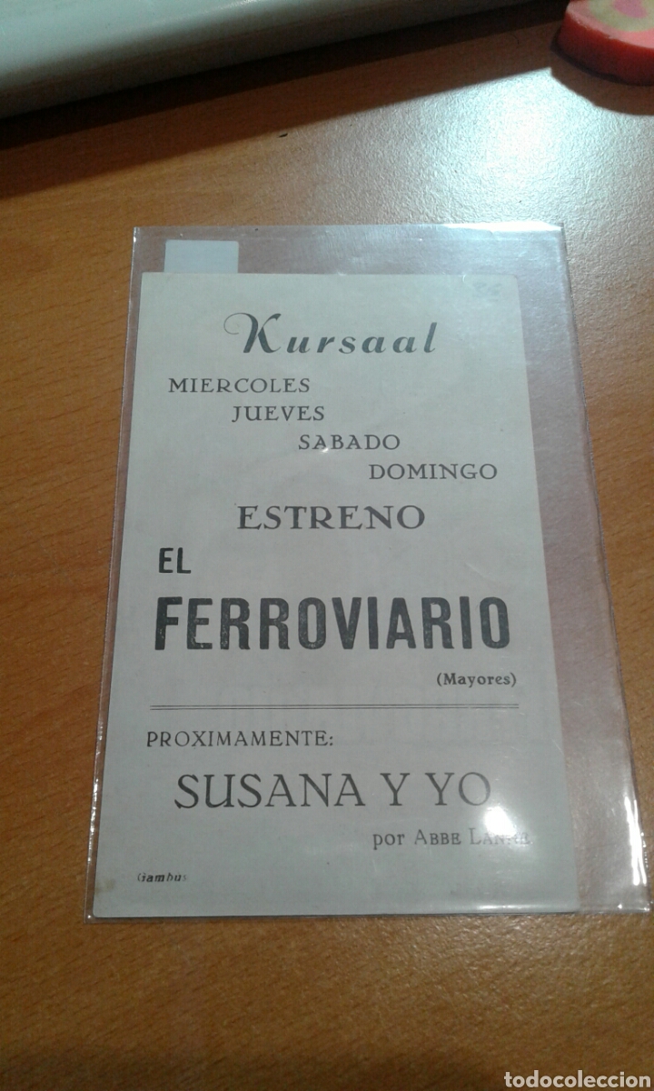 Cine: El ferroviario cine kursaal - Foto 2