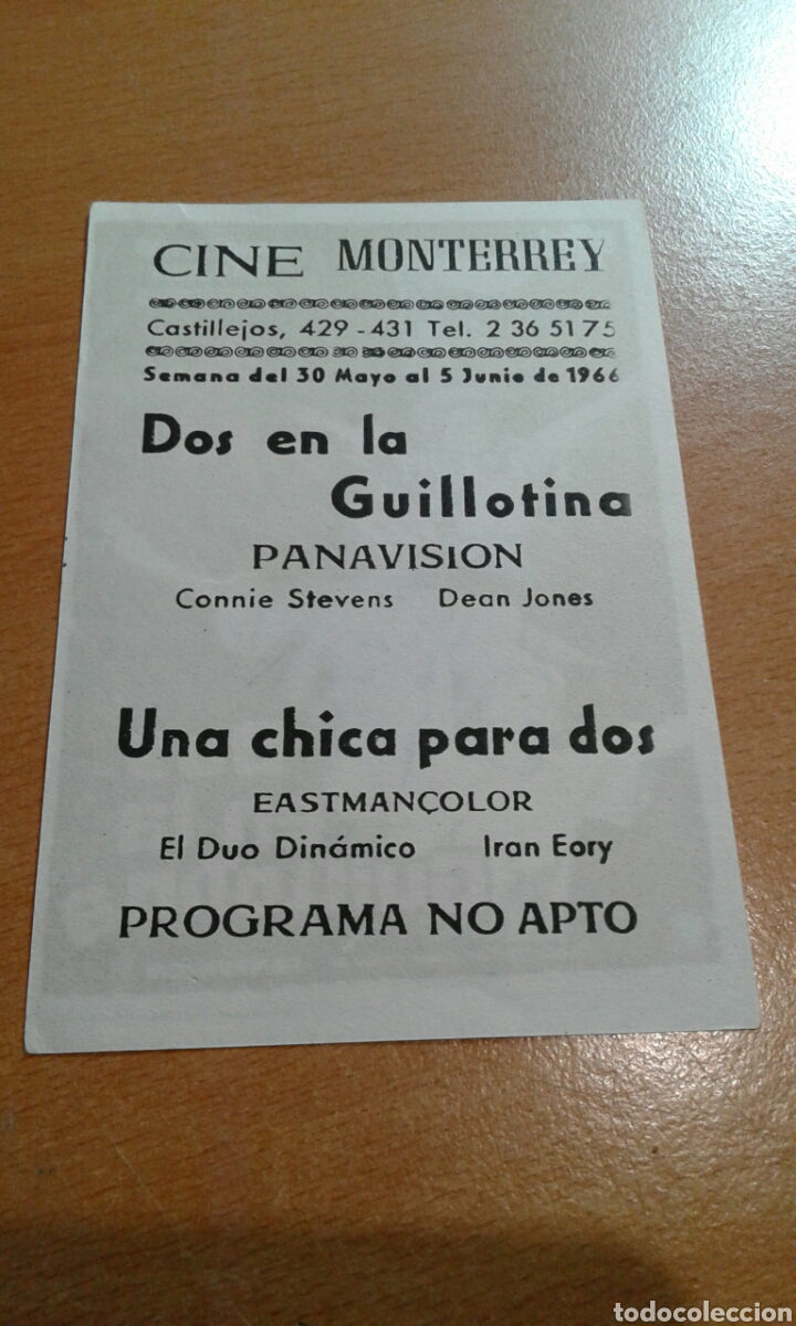 Cine: Dos en la guillotina cine monterrey - Foto 2