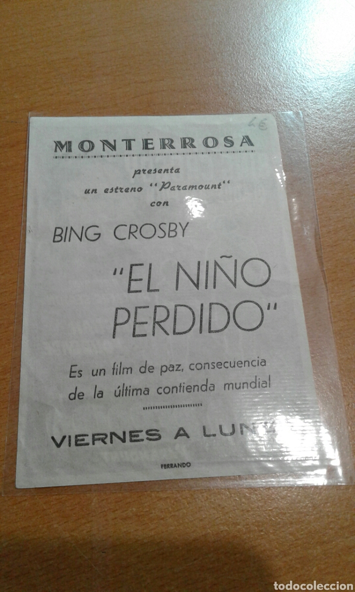 Cine: El ni&ntilde;o perdido cine monterrosa - Foto 2