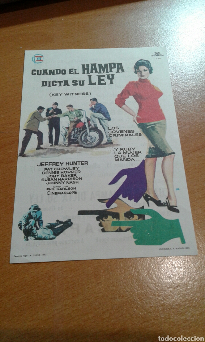 Cine: Cuando el hampa dicta su ley cine spring - Foto 1