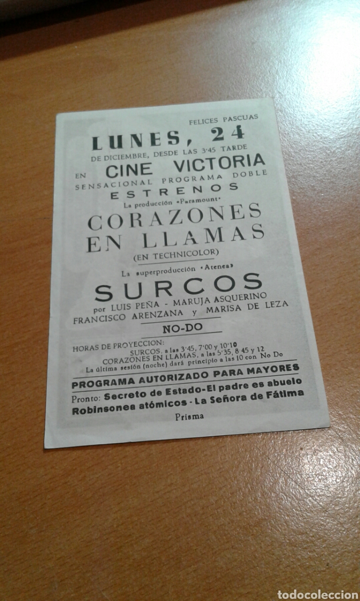 Cine: Corazones en llamas cine victoria - Foto 2