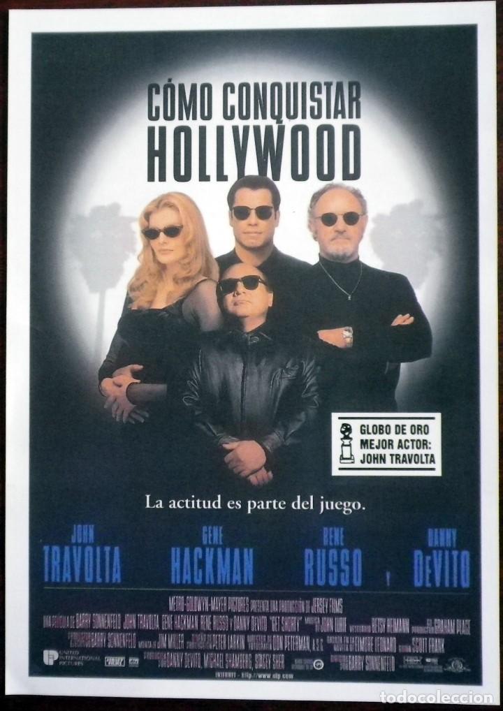 Cine: C&oacute;mo conquistar Hollywood - Folleto original con sorteo en el reverso - Foto 1