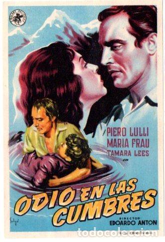 Cine: PROGRAMA DE CINE. ODIO EN LAS CUMBRES - Foto 1