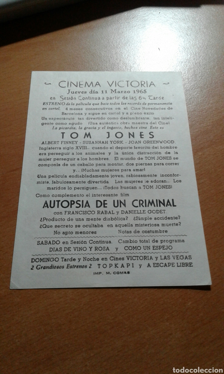 Cine: Tom jones cinema victoria - Foto 2