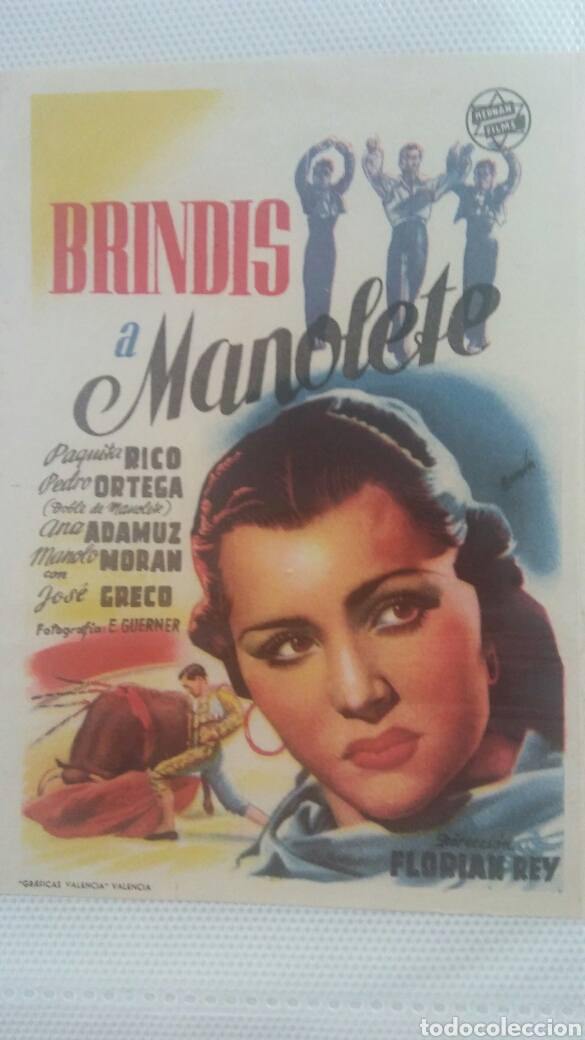 Cine: Brindis a manolete simple - Foto 1