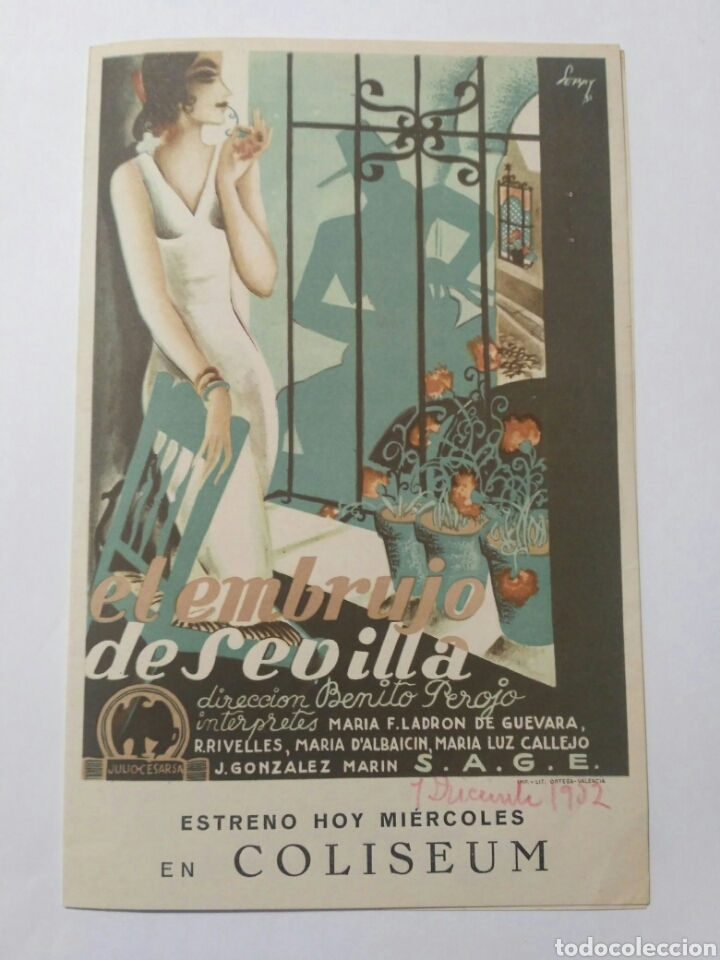 Cine: Programa cine El embrujo de Sevilla - Foto 1