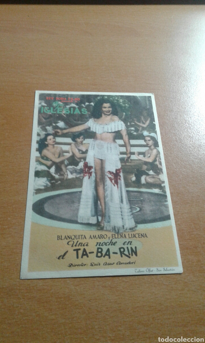 Cine: Una noche en el tabarin simple - Foto 1