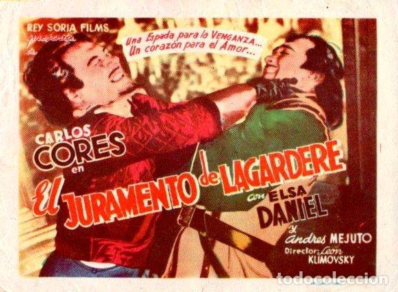 Cine: PROGRAMA DE CINE. EL JURAMENTO DE LAGARDERE - Foto 1