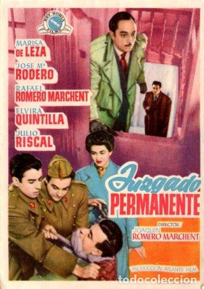 Cine: PROGRAMA DE CINE. JUZGADO PERMANENTE - Foto 1