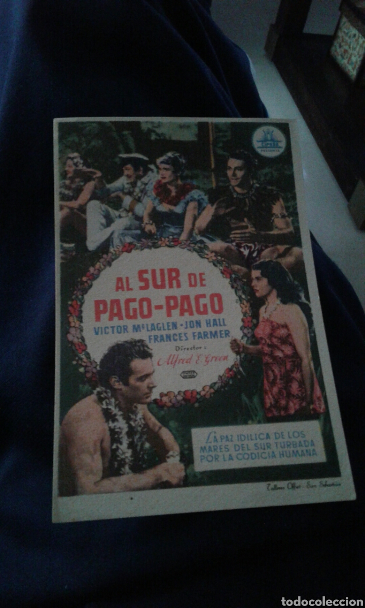 Cine: Al sur de pago pago simple - Foto 1