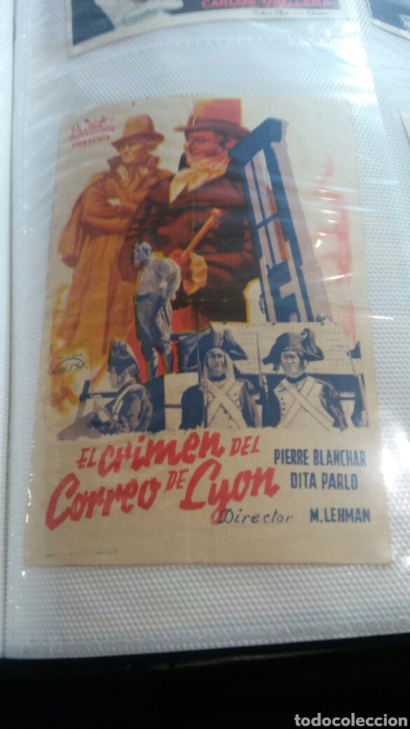 Cine: El crimen del correo de Lyon simple - Foto 1