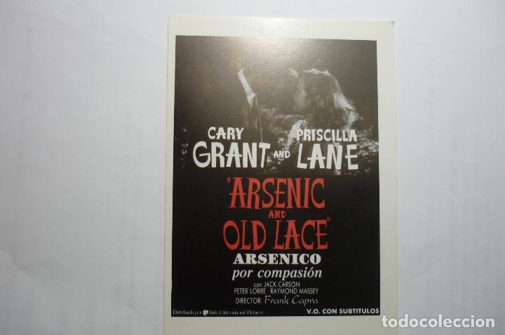 Cine: PROGRAMA MODERNO ARSENICO POR COMPACION - CARY GRANT