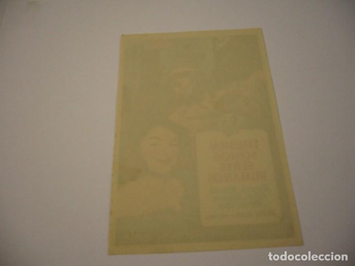 Cine: PROGRAMA DE MANO ORIG - TAMBIEN SOMOS SERES HUMANOS - Foto 2