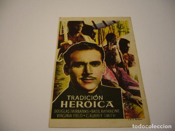 Cine: TRAICION HEROICA PROGRAMA ORIGINAL UNIVERSAL DOUGLAS FAIRBANKS CIne Centro - Foto 1