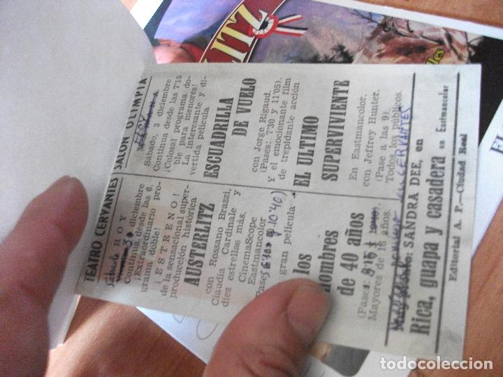 Cine: PROGRAMA DE MANO - CINE  AUSTERLITZ   + pelicula PDELUXE - Foto 2