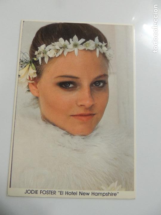 Cine: el hotel new hampshire - folleto mano original - jodie foster lauren films