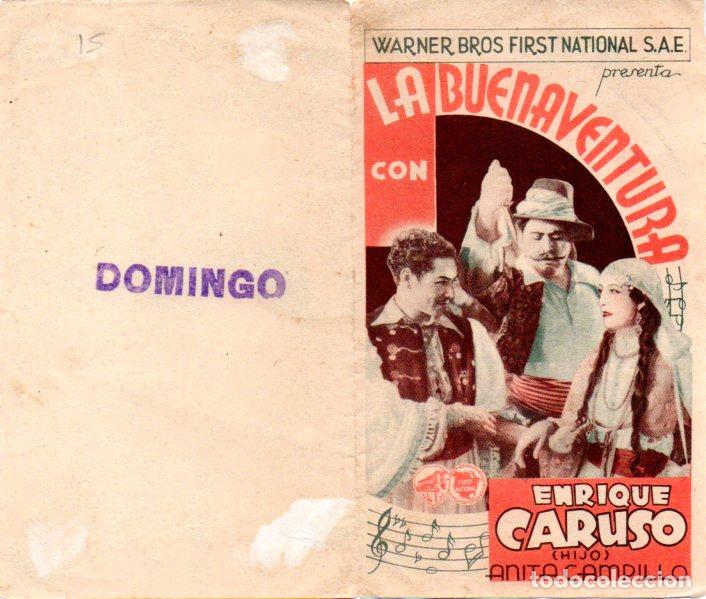 Cine: PROGRAMA DE CINE DOBLE. LA BUENAVENTURA - Foto 1