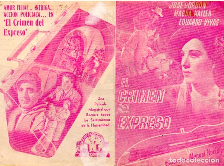 Cine: PROGRAMA DE CINE DOBLE. EL CRIMEN DEL EXPRESO - Foto 1