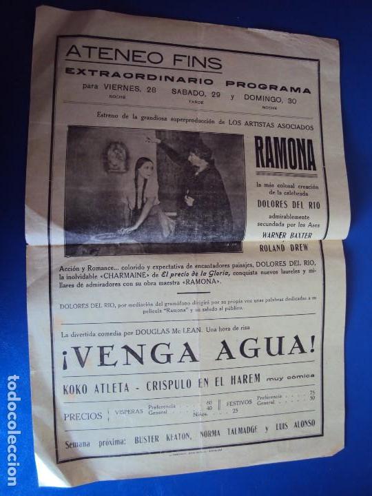 Cine: (PG-180301)PROGRAMA DE CINE RAMONA - DOLORES DEL RIO - Foto 1
