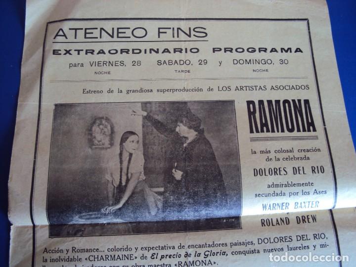 Cine: (PG-180301)PROGRAMA DE CINE RAMONA - DOLORES DEL RIO - Foto 4