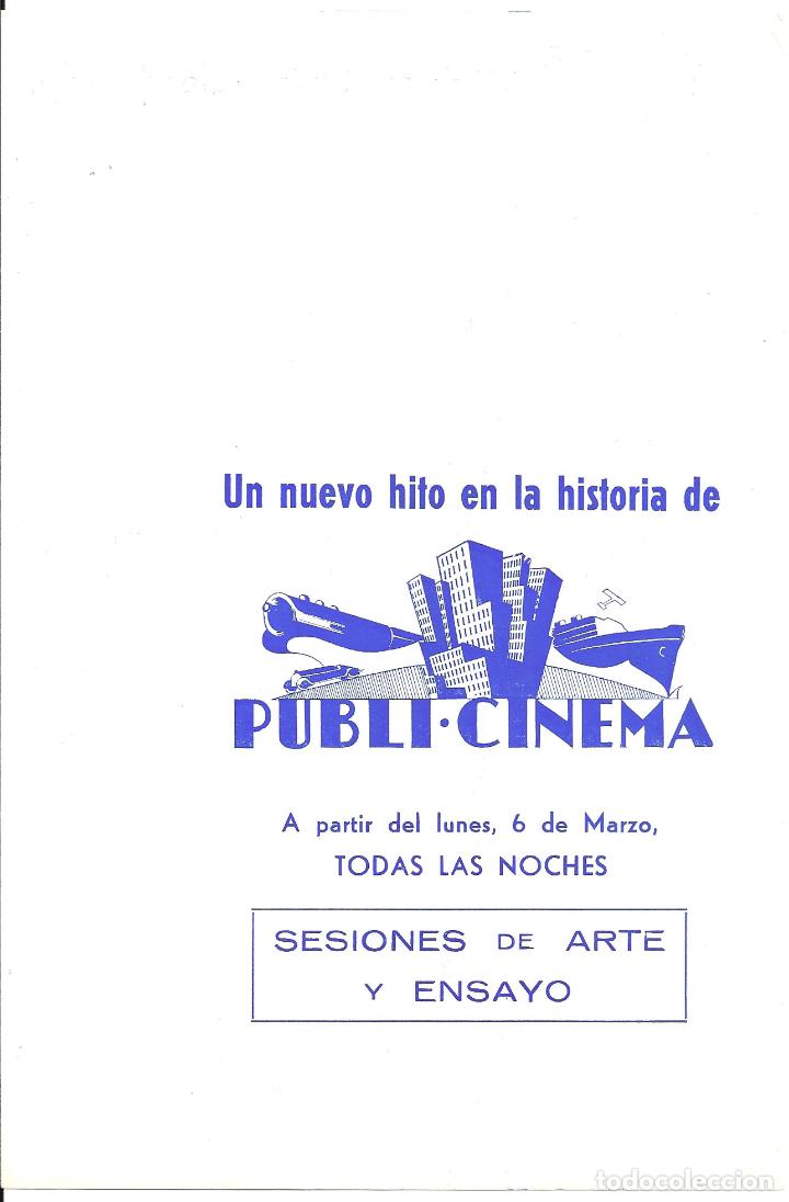 Cine: PTEB 108 SUE&Ntilde;OS PROGRAMA DOBLE CINE PUBLI INGMAR BERGMAN - Foto 1