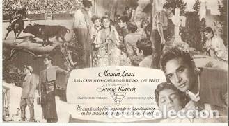 Cine: Programa Cine. Un Caballero Andaluz, diptico. ref. 19-884 - Foto 2
