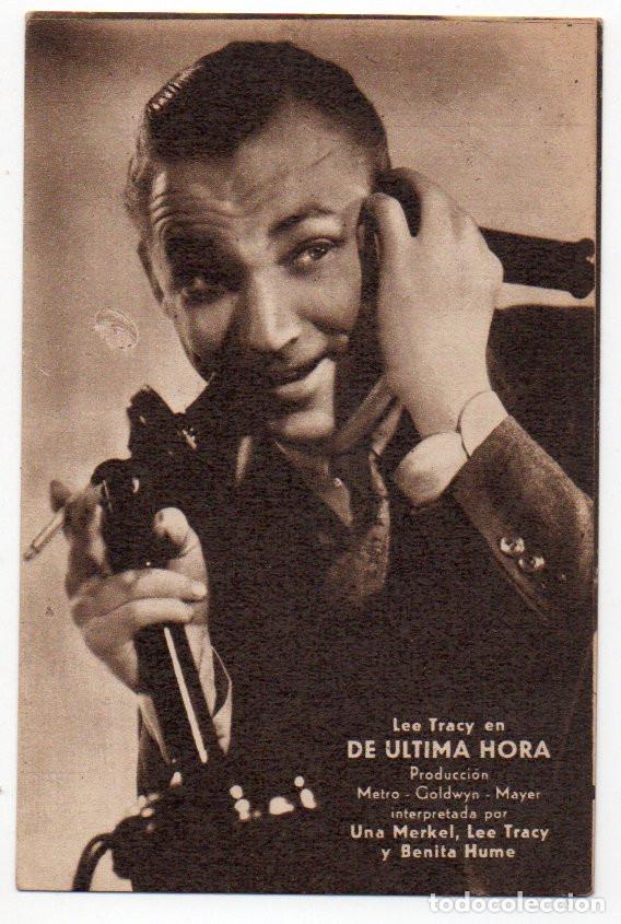 Cine: PROGRAMA TARJETA DE &Uacute;LTIMA HORA - Foto 1