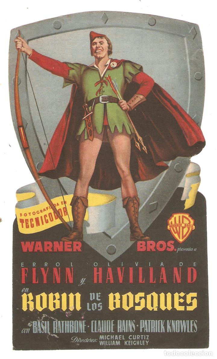 Cine: ROB&Iacute;N DE LOS BOSQUES - ERROL FLYNN, OLIVIA DE HAVILLAND, BASIL RATHBONE - CINEMA C&Iacute;RCULO, CAPELLADES