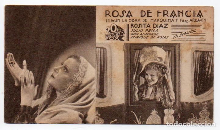 Cine: PROGRAMA TARJETA ROSA DE FRANCIA - Foto 1