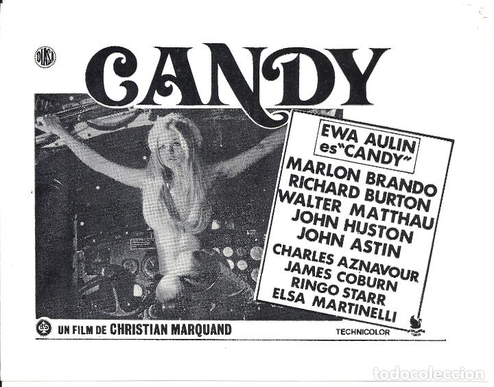 Cine: CANDY PROGRAMA CLICHE DIASA EWA AULIN MARLON BRANDO - Foto 1
