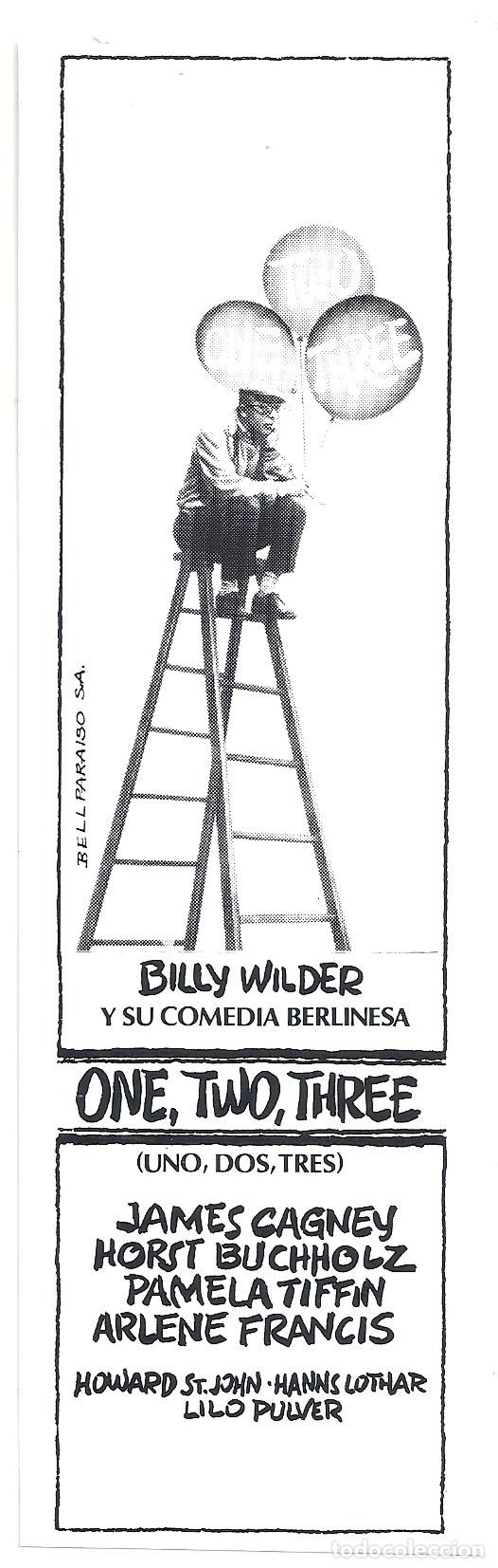 Cine: UNO DOS TRES PROGRAMA CLICHE BILLY WILDER JAMES CAGNEY - Foto 1