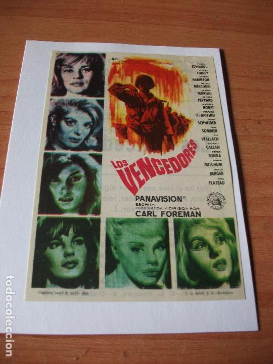 Cine: PROGRAMA DE MANO - CINE LOS VENCEDORES  1969 pdeluxe - Foto 1