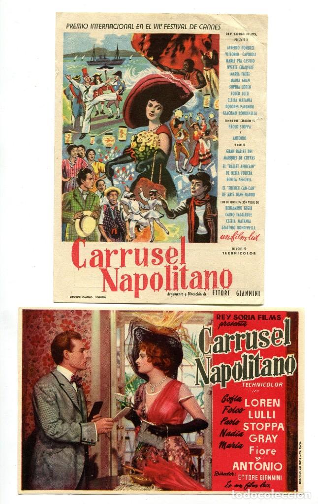 Cine: CARRUSELL NAPOLITANO, con Sof&iacute;a Loren.