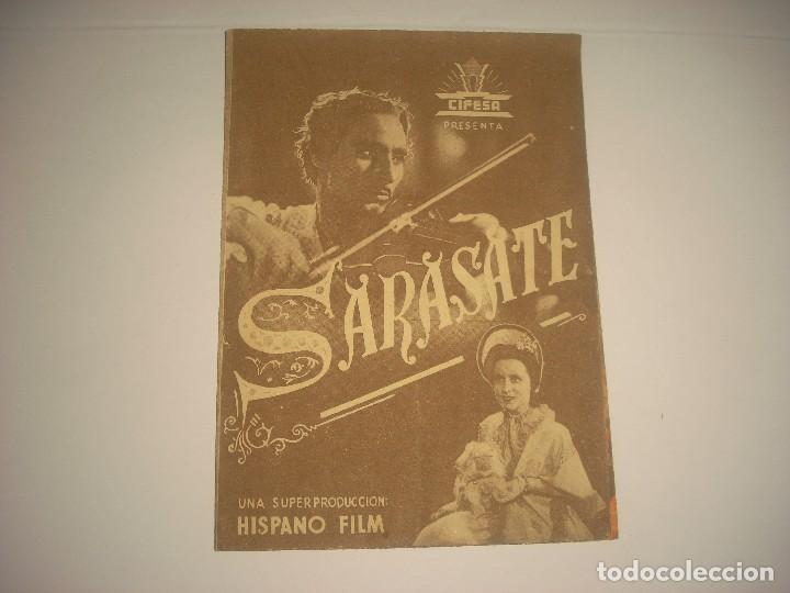 Cine: SARASATE , PROGRAMA DOBLE SIN PUBLICIDAD - Foto 1