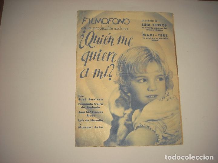 Cine: QUIEN ME QUIERE A MI ? , PROGRAMA DOBLE SIN PUBLICIDAD - Foto 1