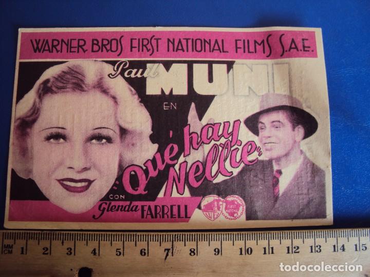 Cine: (PG-180372)PROGRAMA QUE HAY NELLIE - PAUL MUNI - A&Ntilde;O 1935 - Foto 2