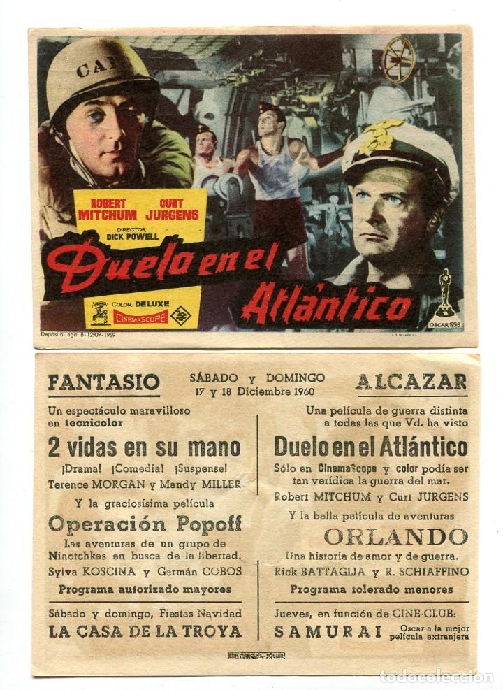 Cine: DUELO EN EL ATL&Aacute;NTICO, con Robert Mitchum. - Foto 1