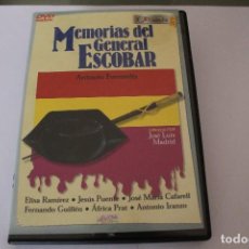Cine: DVD MEMORIAS DEL GENERAL ESCOBAR