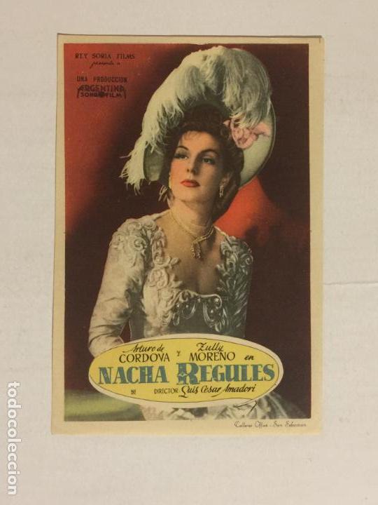 Cine: PROGRAMA DE CINE NACHA REGULES. SIN PUBLICIDAD. - Foto 1
