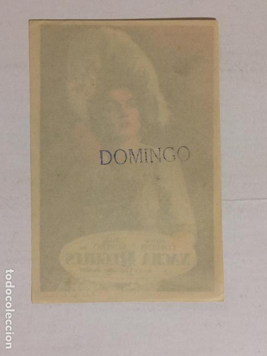Cine: PROGRAMA DE CINE NACHA REGULES. SIN PUBLICIDAD. - Foto 2