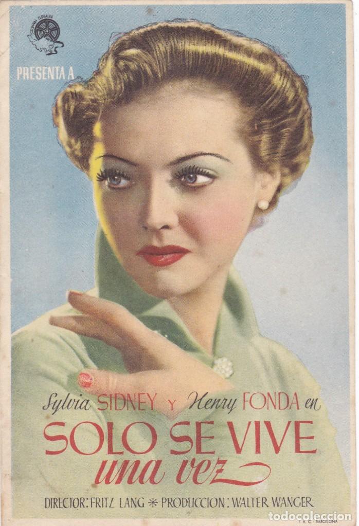 Kino: S&oacute;lo se vive una vez con Sylvia Sidney, Henry Fonda sin publicidad