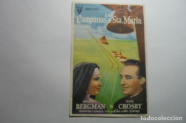 Cine: programa las campanas de sta.maria - cine sindicato.-pira - Foto 1