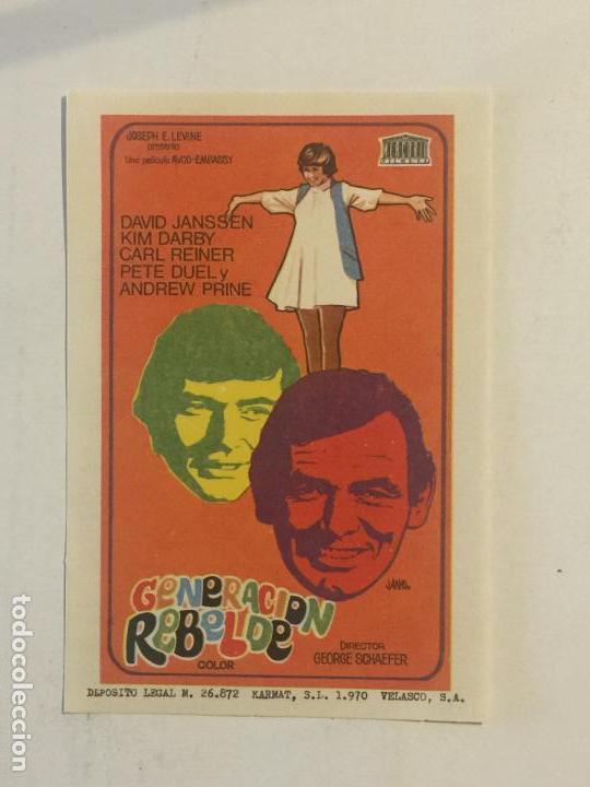 Cine: PROGRAMA DE CINE GENERACI&Oacute;N REBELDE. SIN PUBLICIDAD. - Foto 1