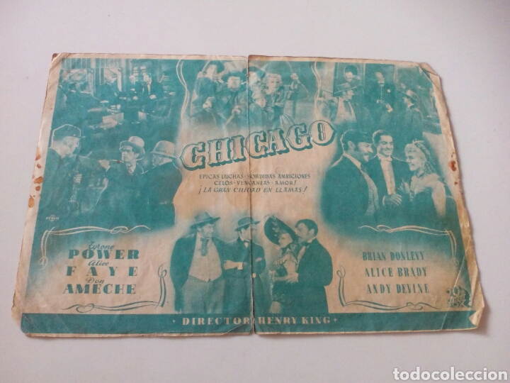 Cine: PROGRAMA DE MANO DOBLE. CHICAGO. - Foto 2