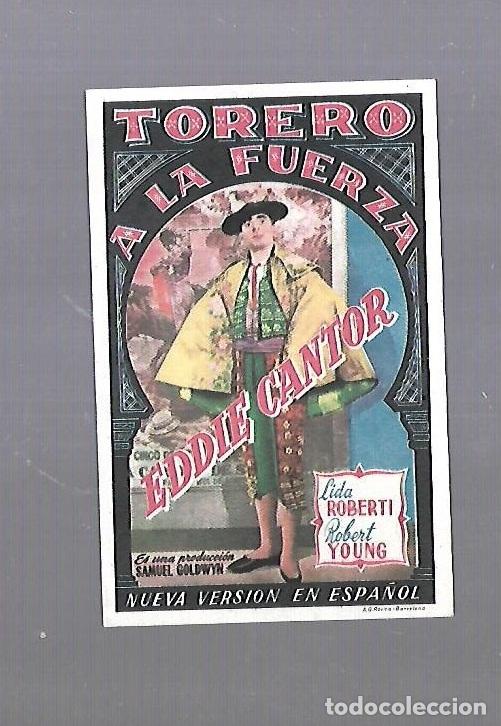 Cine: PROGRAMA DE CINE. S/P. TORERO A LA FUERZA - Foto 1