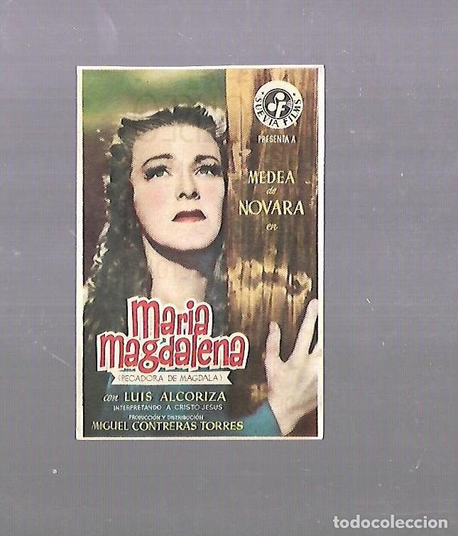Cine: PROGRAMA DE CINE. MARIA MAGDALENA. COLISEO. VER DORSO - Foto 1